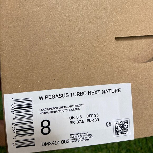 Nike Pegasus Turbo Next Nature ZoomX Running Shoes Womens DM3414-003 NEW main image 12